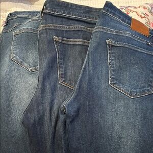 3 Pairs of Jeans! Lucky Brand, 1822 and St John’s Bay Women's Jeans.